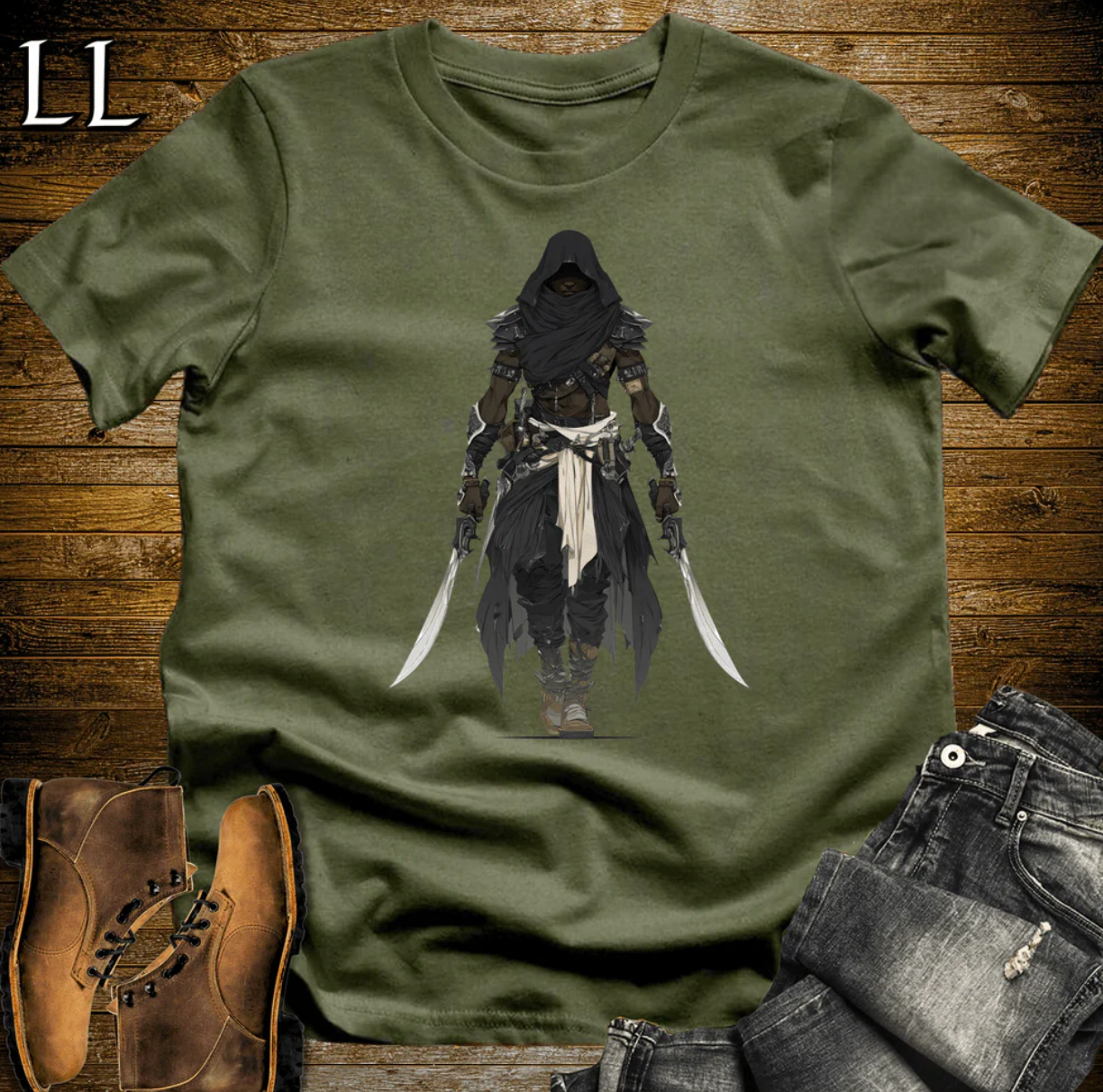 African Black Hood Assassin