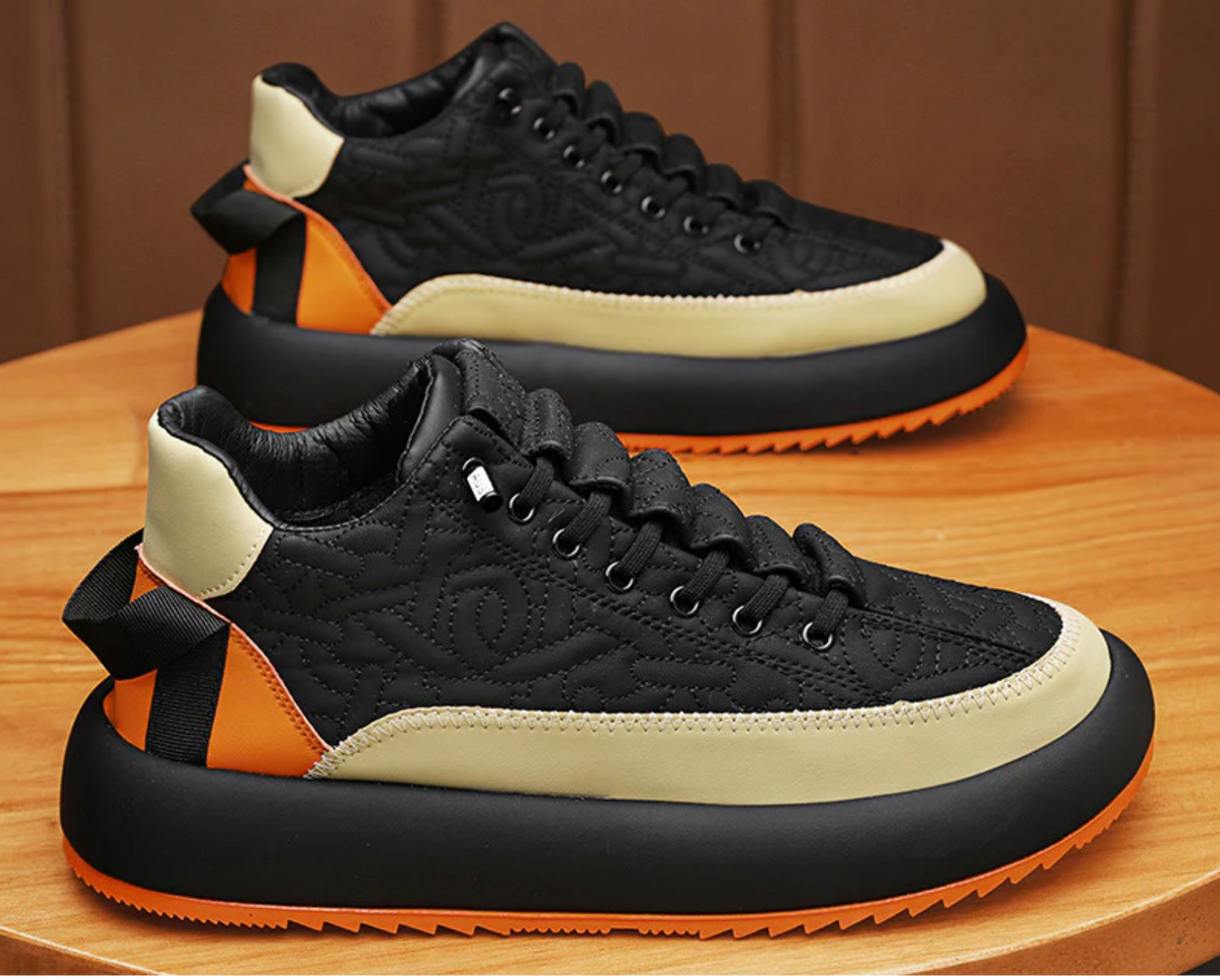Aule Block Patchwork Sneakers