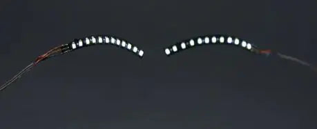 LED Light False Eyelashes