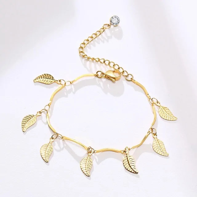 Ultra Thin Chain Link Cross Bracelet Stainless Steel Women's Adjustable Link Stacked Layered Chain Bracelets