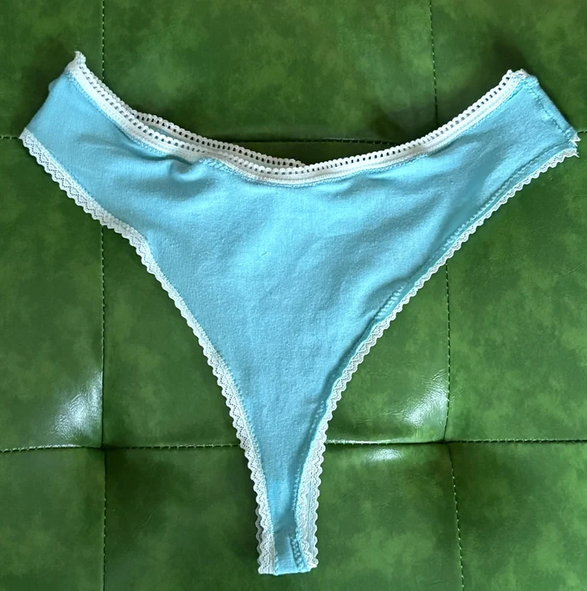 Cotton thong