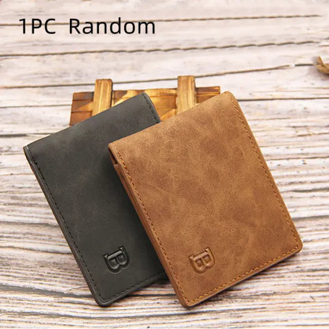 Men's Wallets With Coin Bag