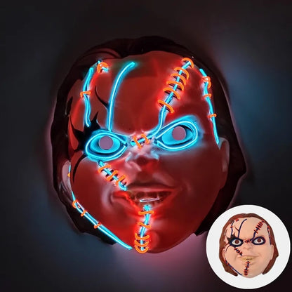 Chucky LED Hallowen Mask