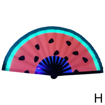 UV Fluorescent Folding Fan