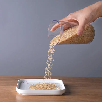 Transparent Food Canister