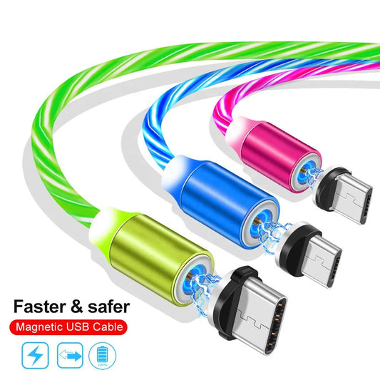 LED Magnetic Charging Cable