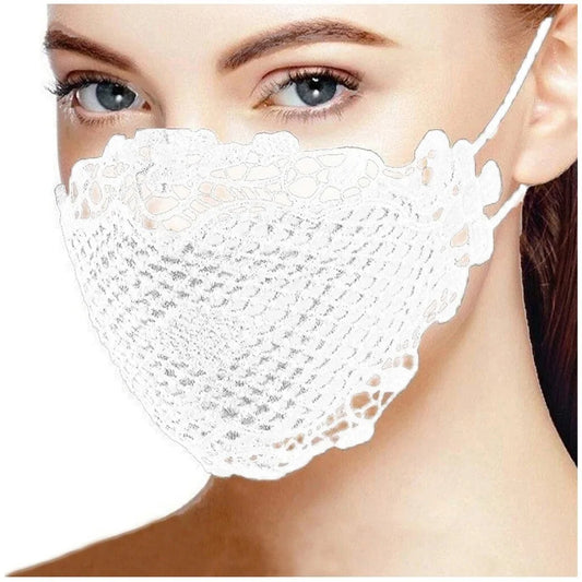 Delicate Lace Breathable Face Cover Reusable Facemask