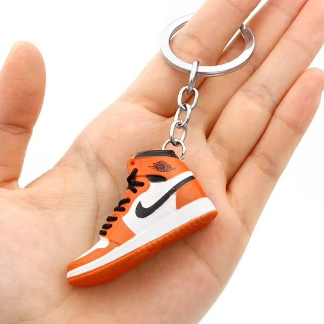 3D Sneaker Shoe Keychain