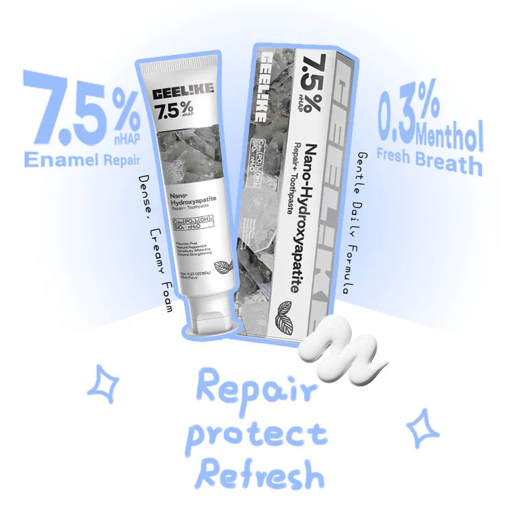 CEELIKE 7.5% Nano-Hydroxyapatite Repairing Toothpaste