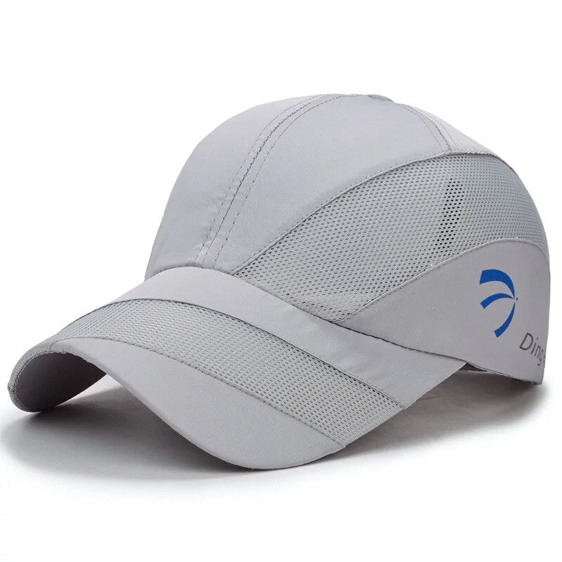 Summer Outdoor Sport Sunscreen Baseball Cap: Men's Breathable Mesh Hat