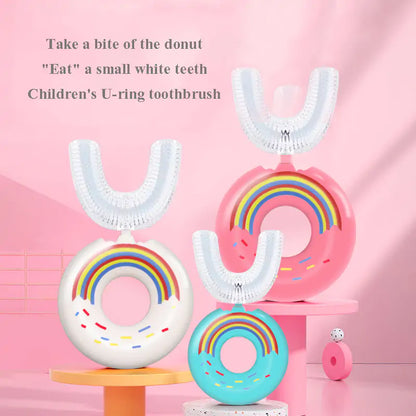 Silicone Baby U-Shaped Toothbrush