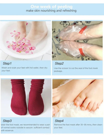 Exfoliating Whitening  Foot Mask