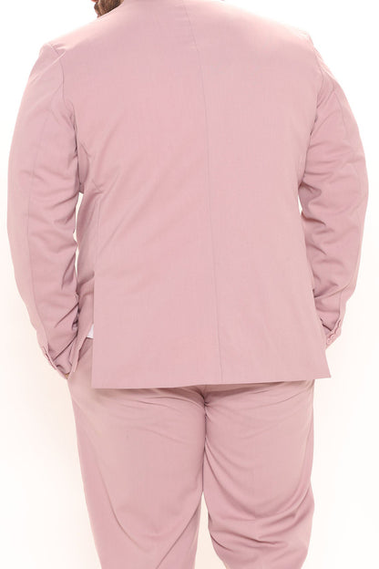 The Modern Stretch Suit Jacket - Pink