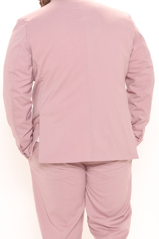The Modern Stretch Suit Jacket - Pink