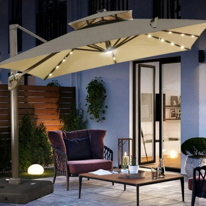 1PC Patio Umbrella Lights Cordless Outdoor Lighting