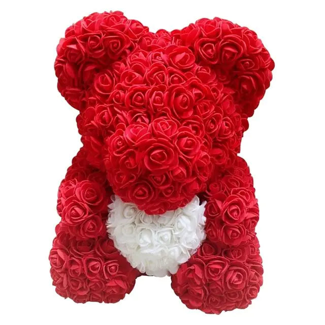 Rose Bear Foam Teddy Bear