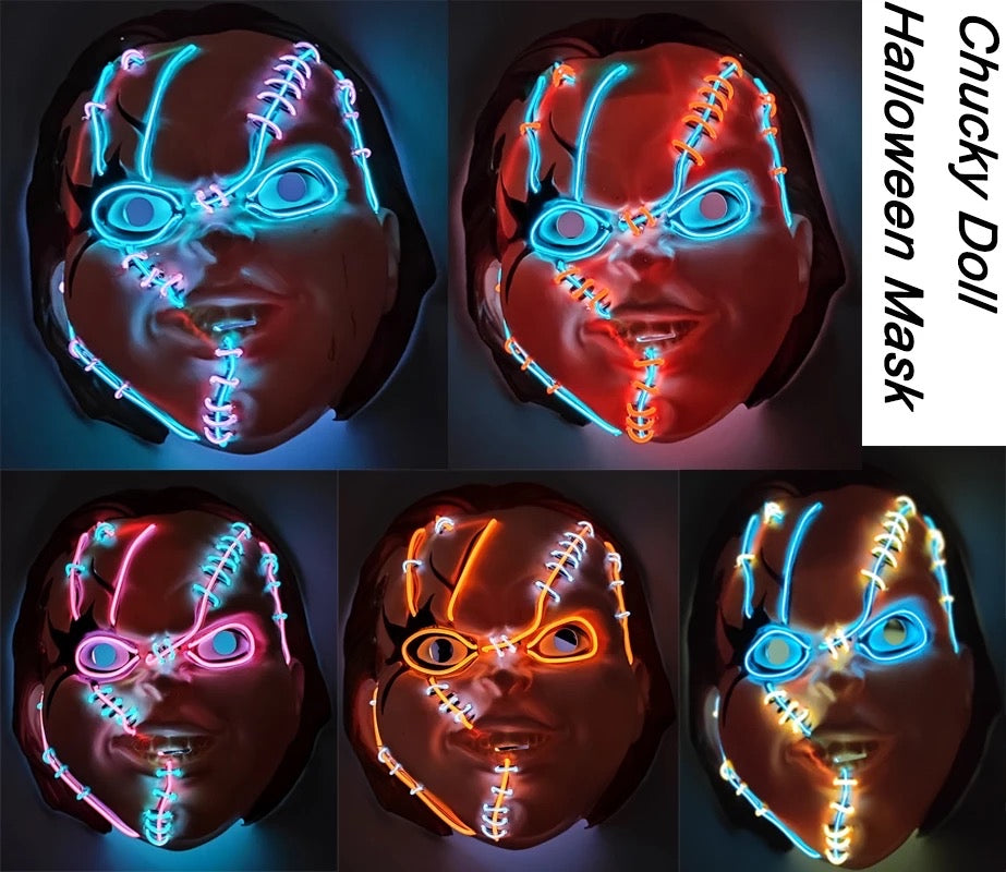 Chucky LED Hallowen Mask