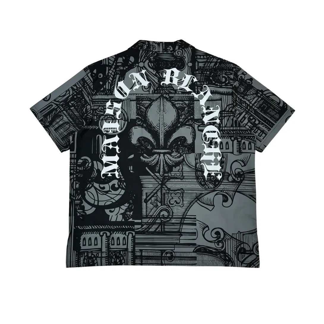 Civilized Tribal Print Shirt and Shorts Set