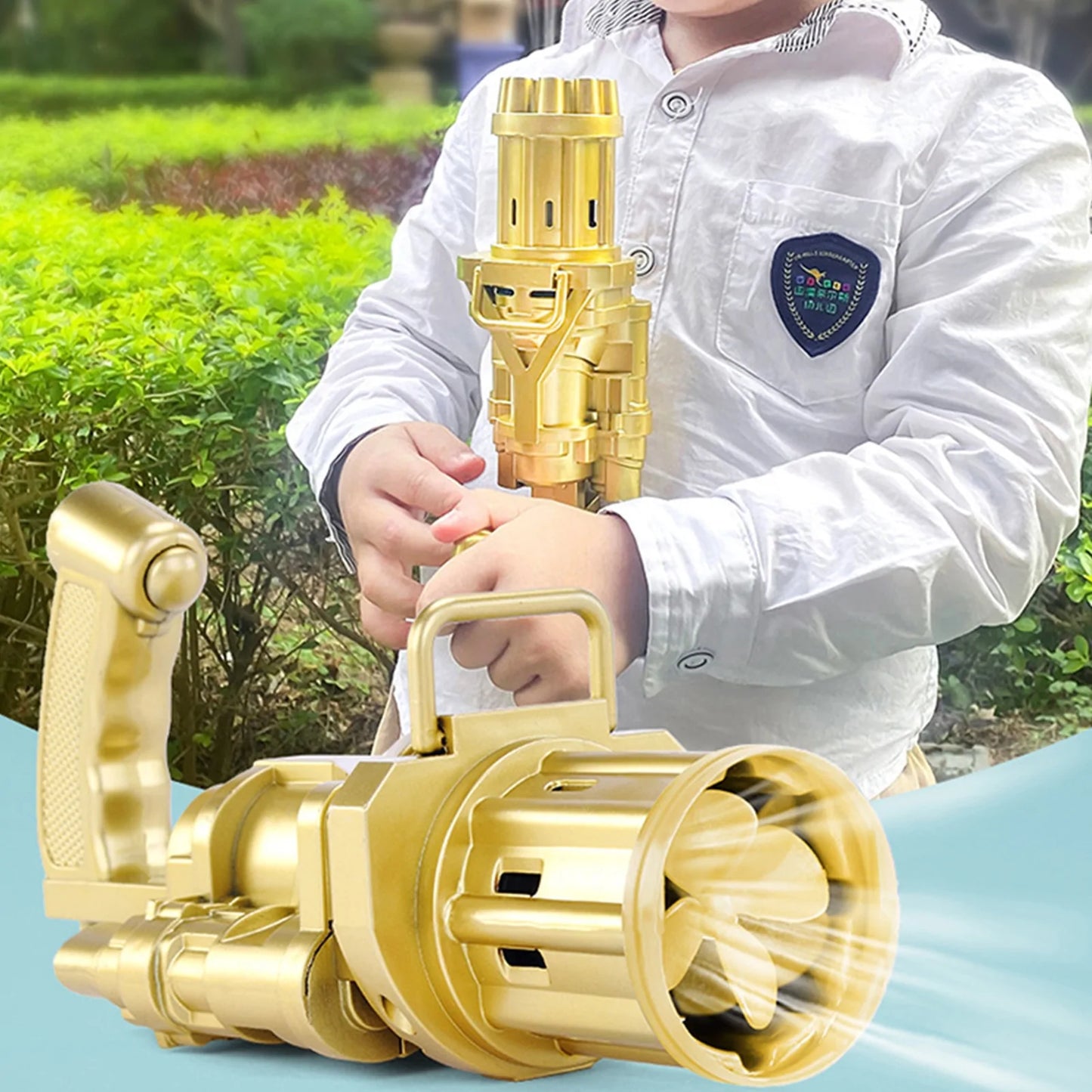 Automatic Bubble Machine Gun Toy For Children