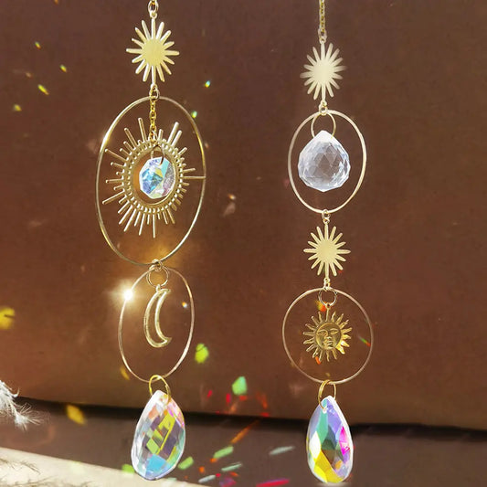 Suncatcher Crystal Sun and Moon Crystals Prism