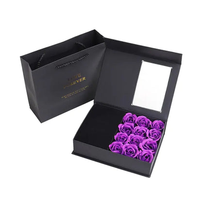 Rose Gift Box Soap Artificial Flower