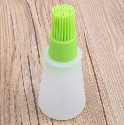 BBQ Grill Oil Basting Brush Bottle