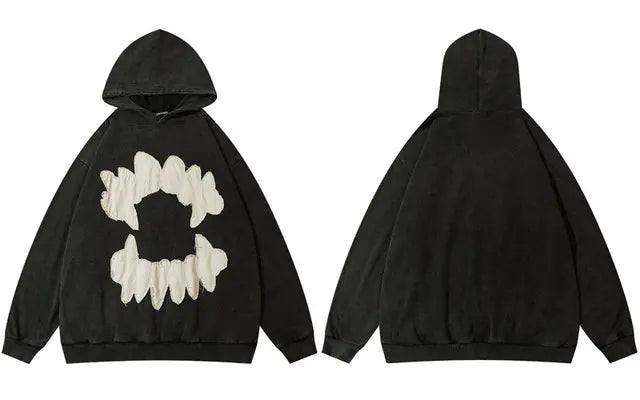 Vintage Teeth Hoodie