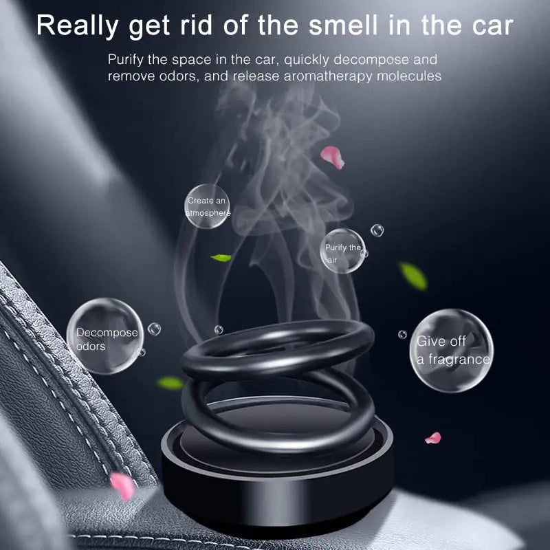 Solar Energy Car Aromatherapy Air Freshener