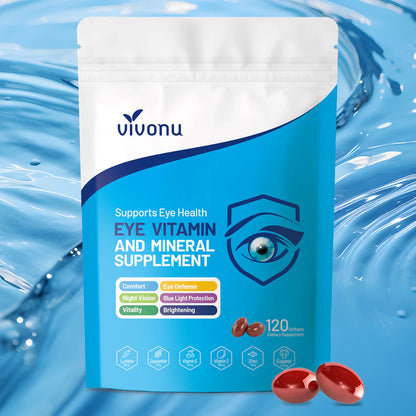 120pcs Lutein Eye Vitamins Supplement for Macular Health and Dry Eye 120pcs Lutein Eye Vitamins Supplement for Macular Health and Dry Eye VivoNu Nutrition 120pcs Lutein Eye Vitamins Supplement for Macular Health and Dry Eye