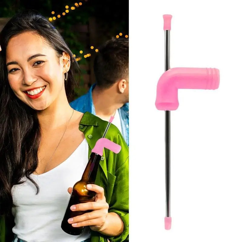 Beer Snorkel Straw Beer