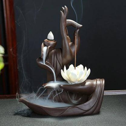 Creative purple sand back incense burner