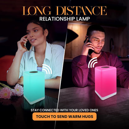 FriendLi Friendship Lamp® by Filimin - Subscription Required Wi-Fi LED Light for Long Distance Touch Lamp, Perfect Gift for Best Friend, Relationship, Family, Unique Gifts, Easy App Setup - Set of 2