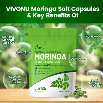 Moringa Capsules | Pure Moringa Leaf Extracts