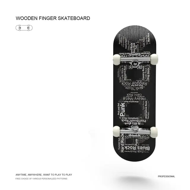 Wooden Finger Skateboards DIY Skate Park Tech Parts