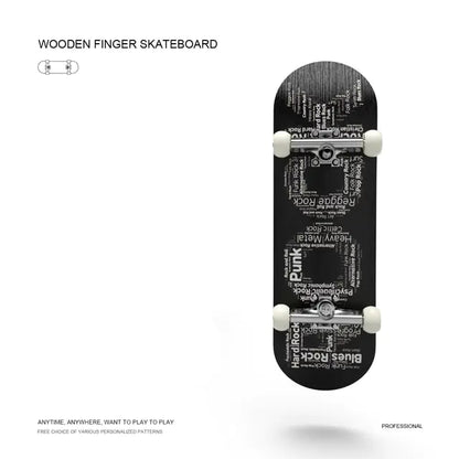 Wooden Finger Skateboards DIY Skate Park Tech Parts