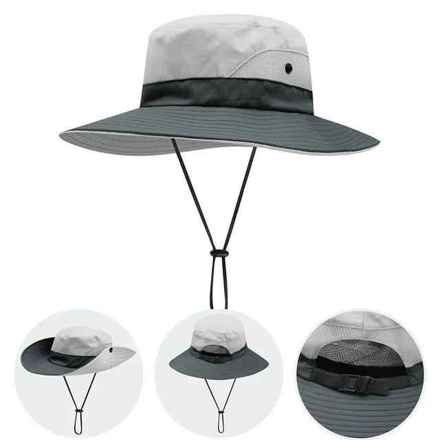 Summer Sun Hat Wide Brim UV Protection