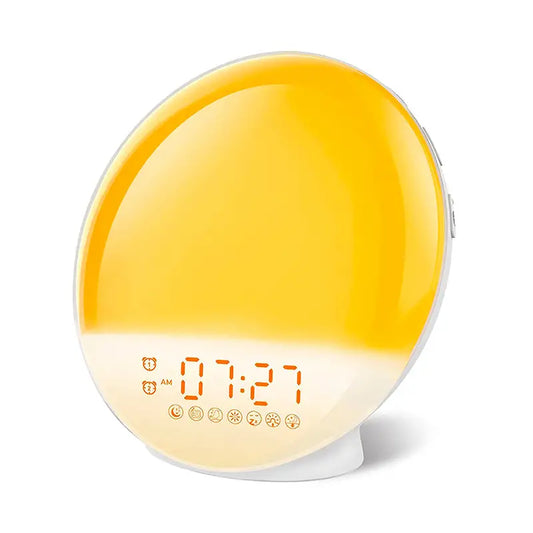 1pc Sunrise Alarm Clock for Kids with Dual Alarms