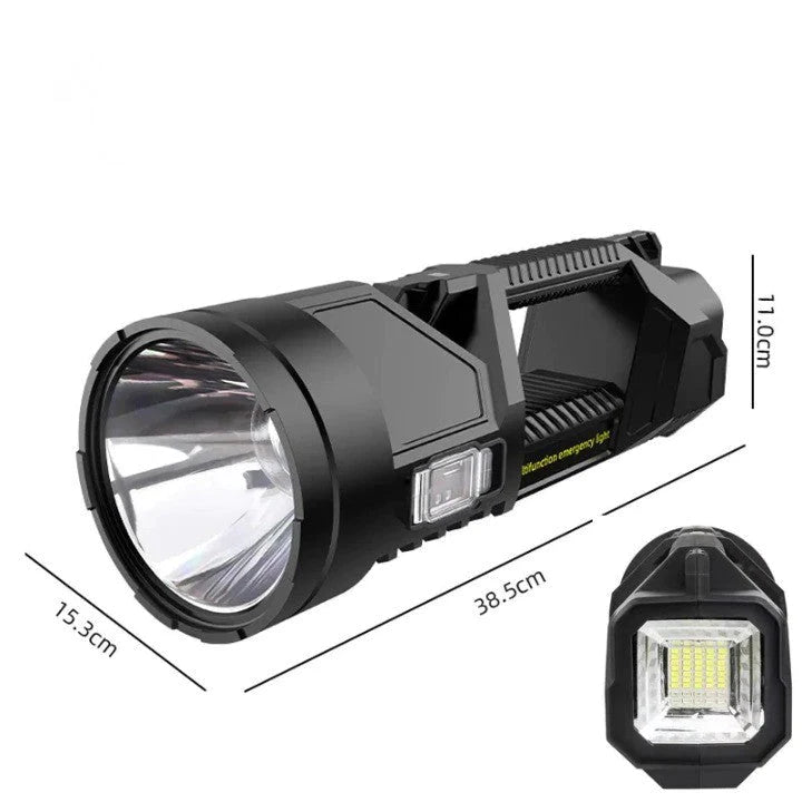 Solar High-Power Multifunctional Flashlight