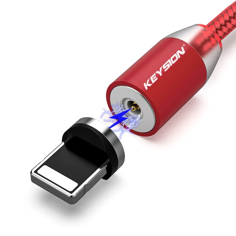 KEYSION LED Magnetic Fast Charging USB Cable