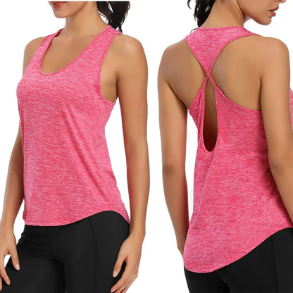 Running Vest Fitness Yoga Shirts