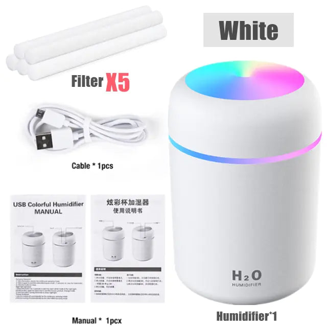 Colorful Night Light Humidifier