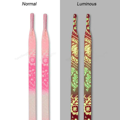 1Pair Luminous Shoe laces Quality Fluorescent Shoelaces