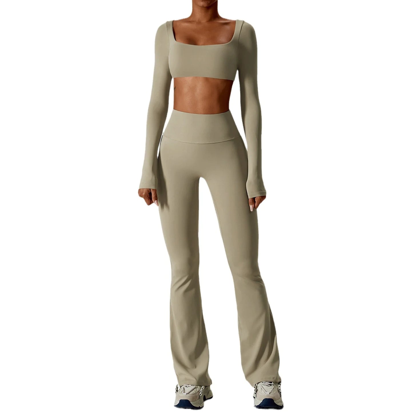 Women's Nude Feel Yoga Set