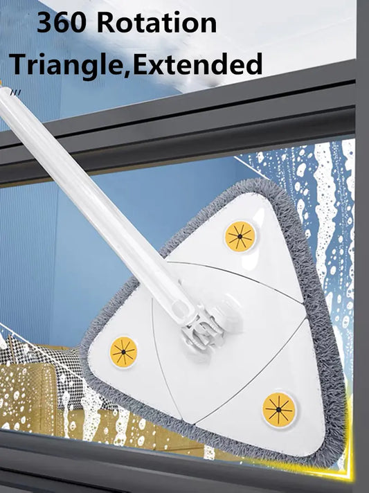 Extended 360 Twist Triangle Mop