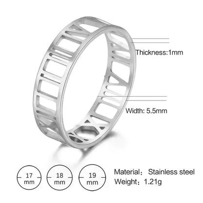 Stainless Steel Couple Ring