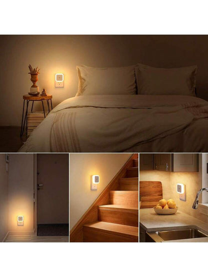 Led Night Light Plug-In Wall Lamp, 1 Pack