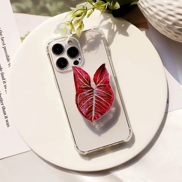 Leaf Acrylic Phone Holder