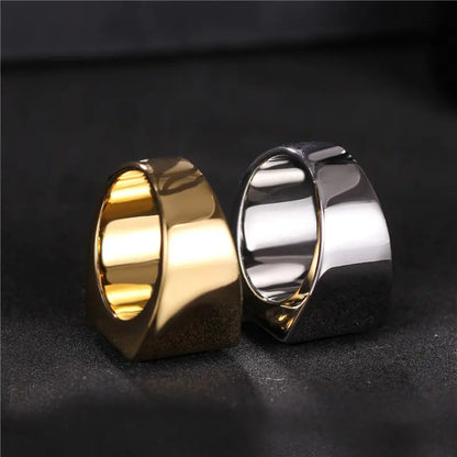 ZORCVENS Black Stone Rings for Men