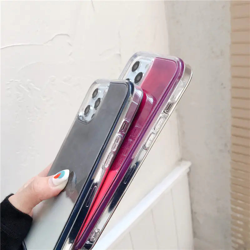 Quicksand Luminous Phone Case For iPhone 12 11 12 Pro Max XR XS Max X