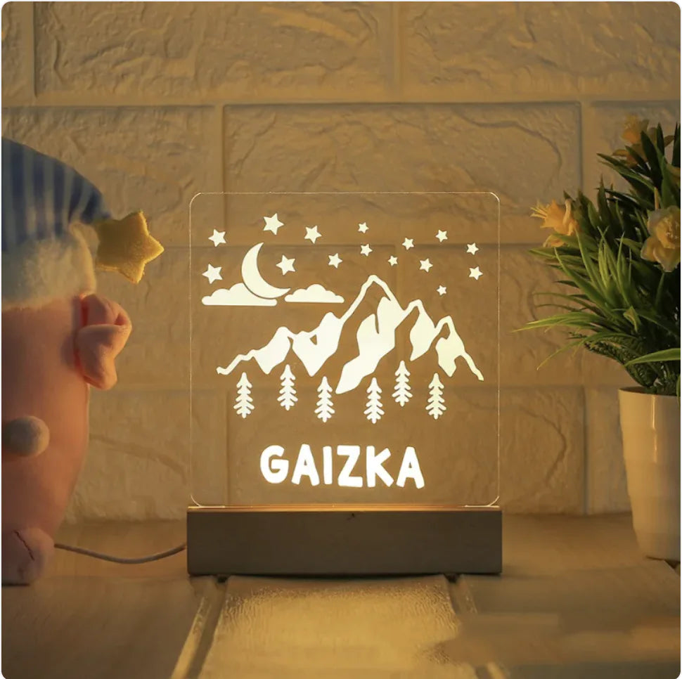 Children's Cartoon LED Bedside Lamp